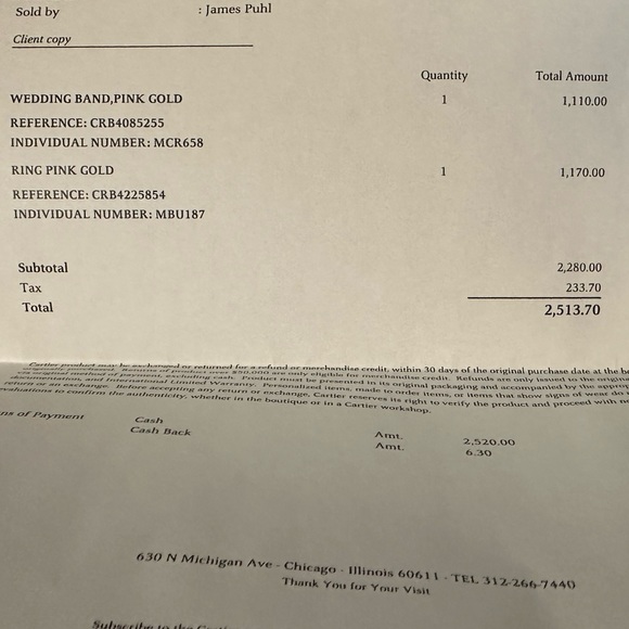 Cartier Rings - Picture 6 of 6